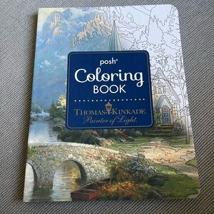 Posh Adult Coloring Book: Thomas Kinkade Designs for Inspiration and Relaxation